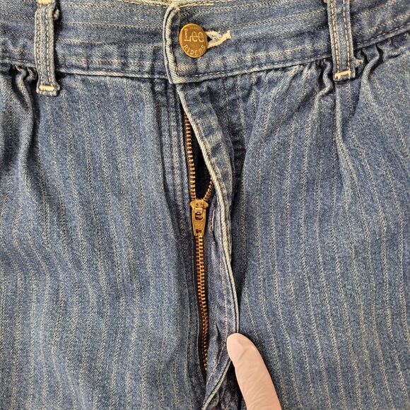 Vintage 70s LEE High-Rise Mom Jeans Womens 00/0 24x28 Blue - Picture 11 of 16